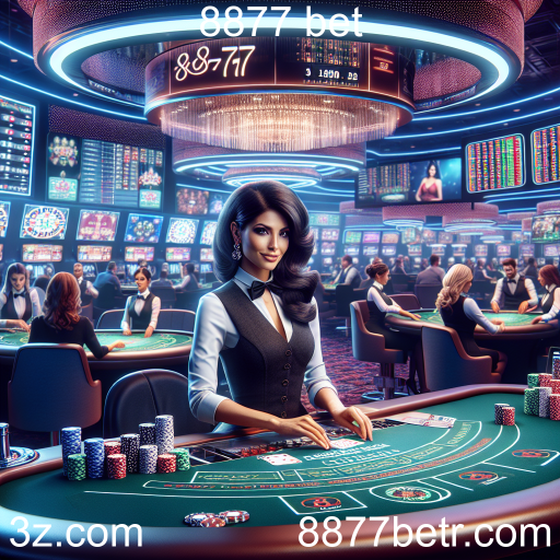A Experiência do Cassino ao Vivo na 8877 Bet